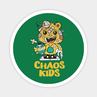 Chaos Kids Cute Funny Baby Bear Child Birthday Costume Gift Magnet